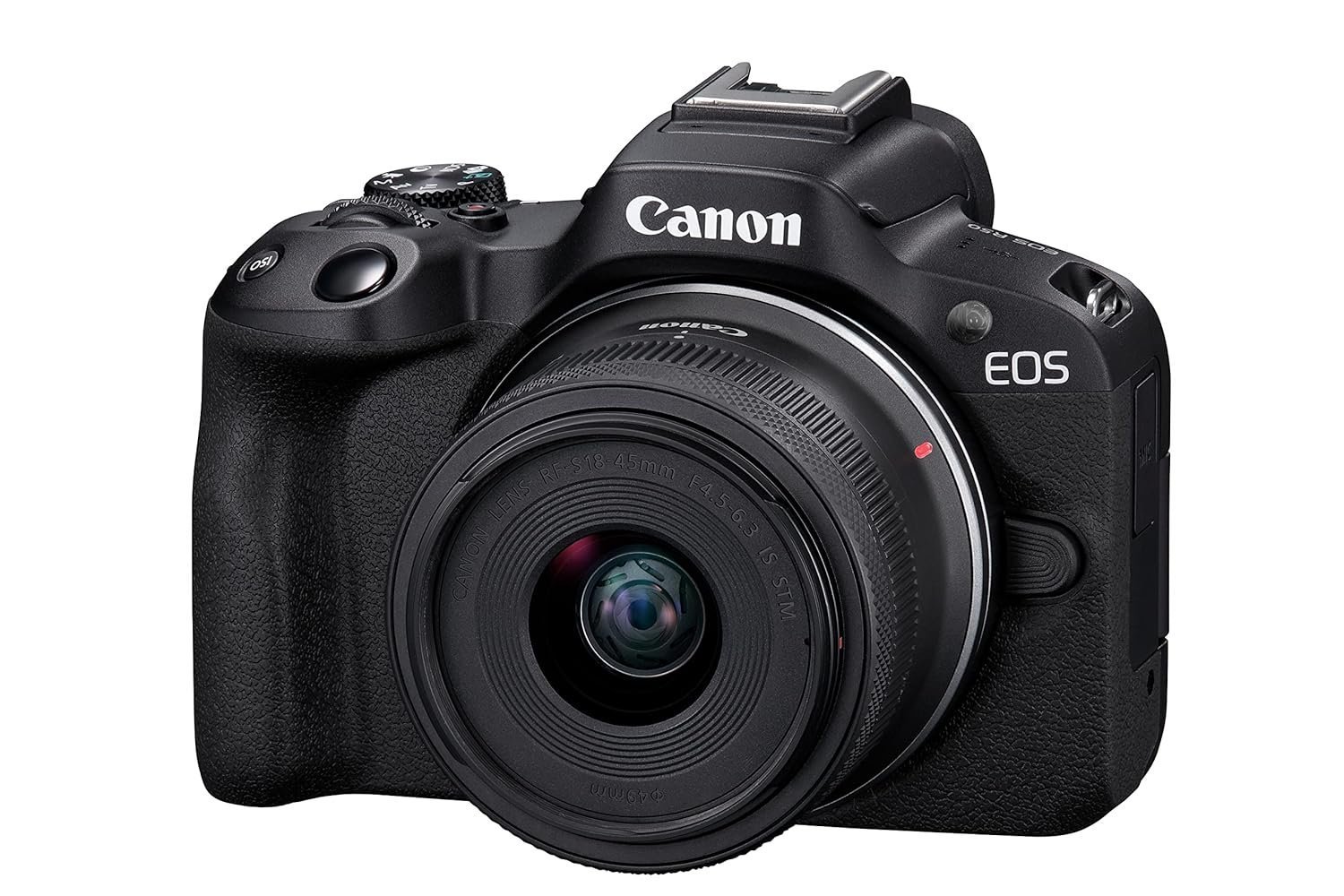 81LskAU5h1L._SL1500_.jpg Canon EOS R50 Mirrorless Camera with RF-S18-45mm Lens - Image 1