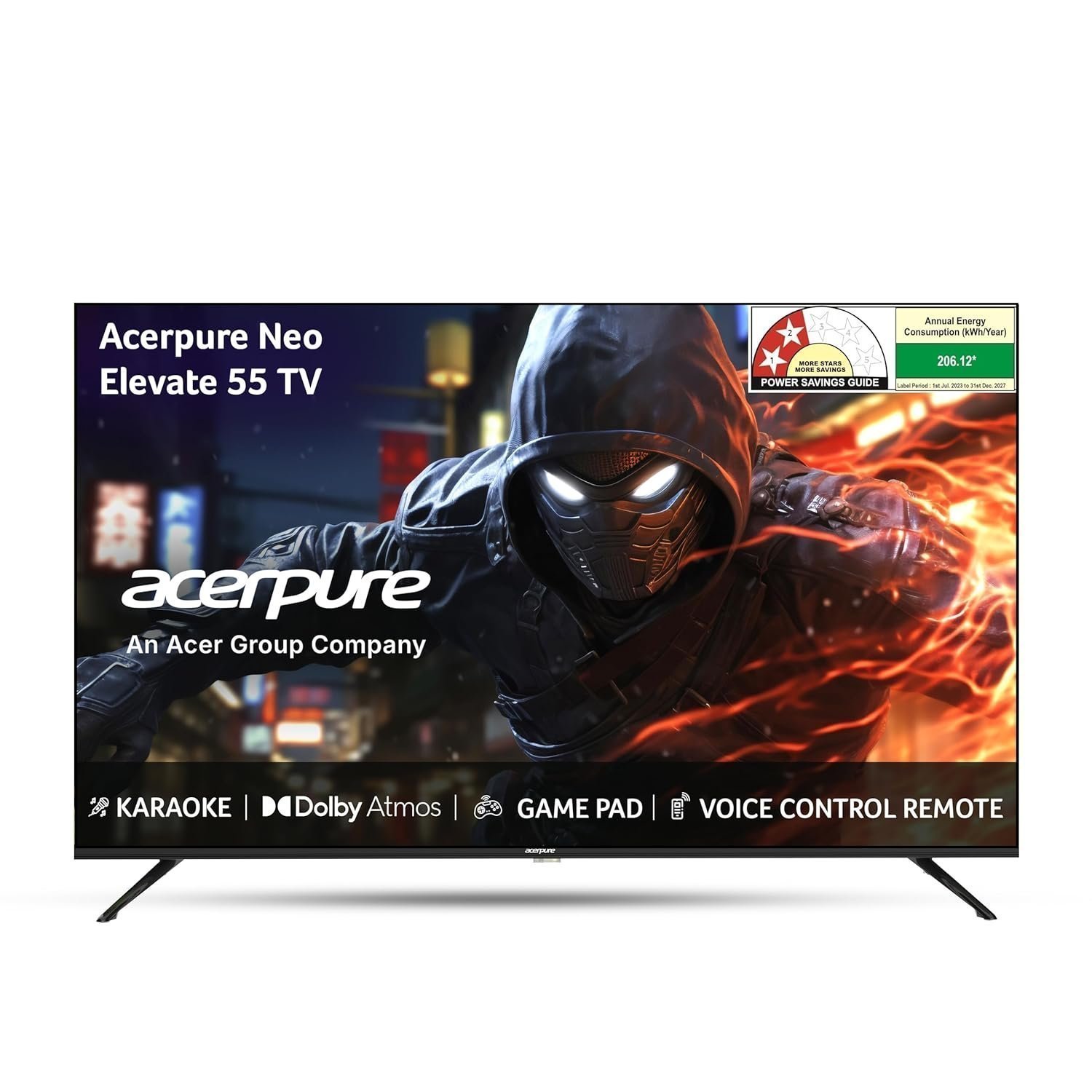 81QxOWxEdL._SL1500_.jpg Acerpure 139 cm (55 inch) Elevate Neo Series 4K Ultra HD QLED - Image 1